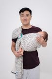  BUBI Ring Sling Gen 1 - Da beo - Nỉ cotton 