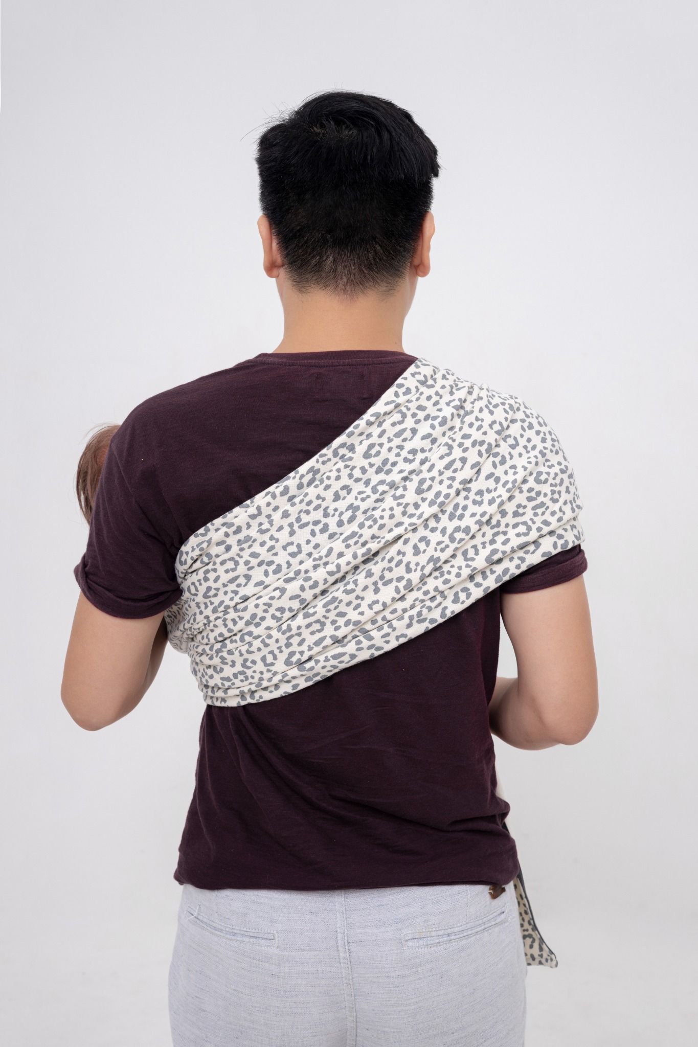 BUBI Ring Sling Gen 1 - Da beo - Nỉ cotton