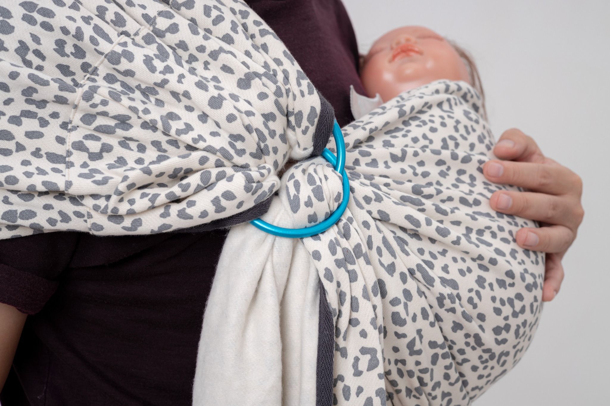 BUBI Ring Sling Gen 1 - Da beo - Nỉ cotton