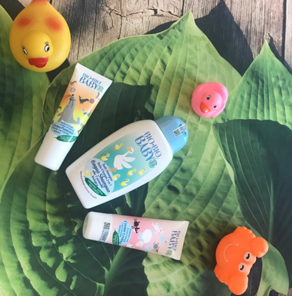 E.M Bộ 3 sản phẩm cho bé sơ sinh – Hộp quà tặng cho bé Bio Bio Baby