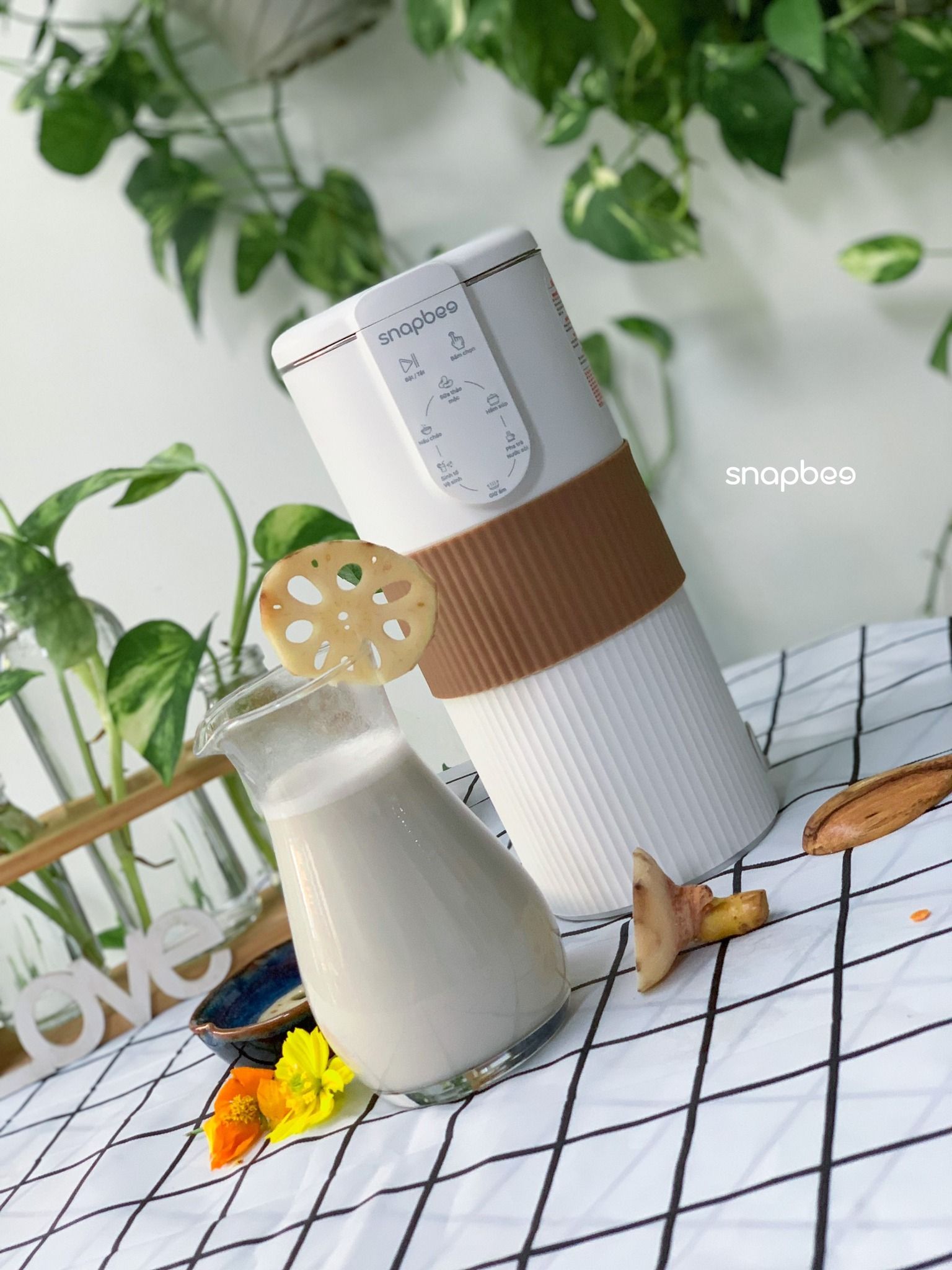  Snapbee - Máy nấu sữa hạt mini 