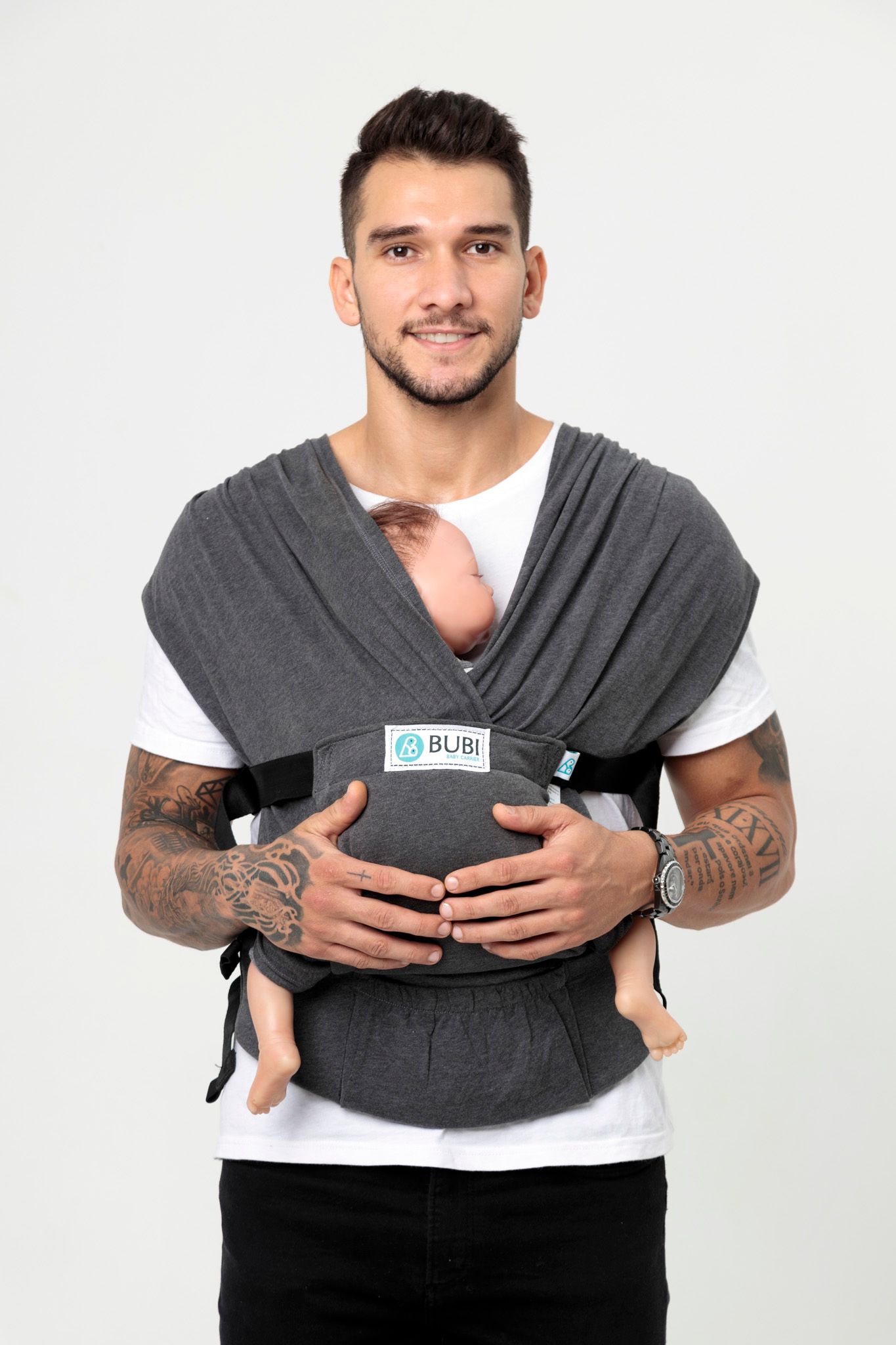 BUBI Gen 3 - 100% Cotton - Xám lông chuột