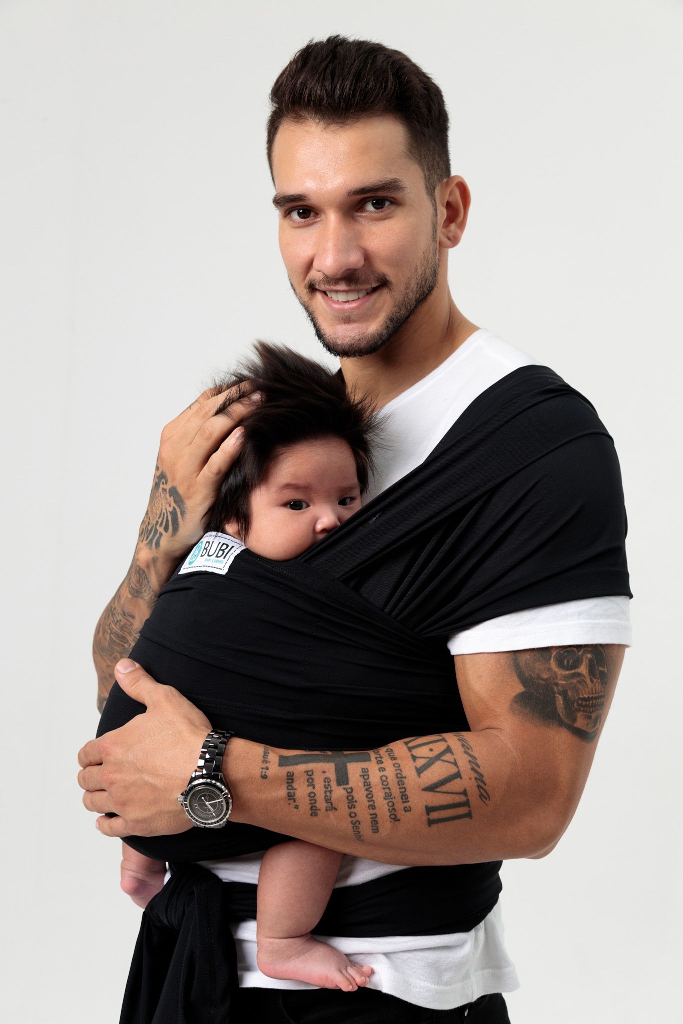BUBI WRAP - Lưới - Xám đen