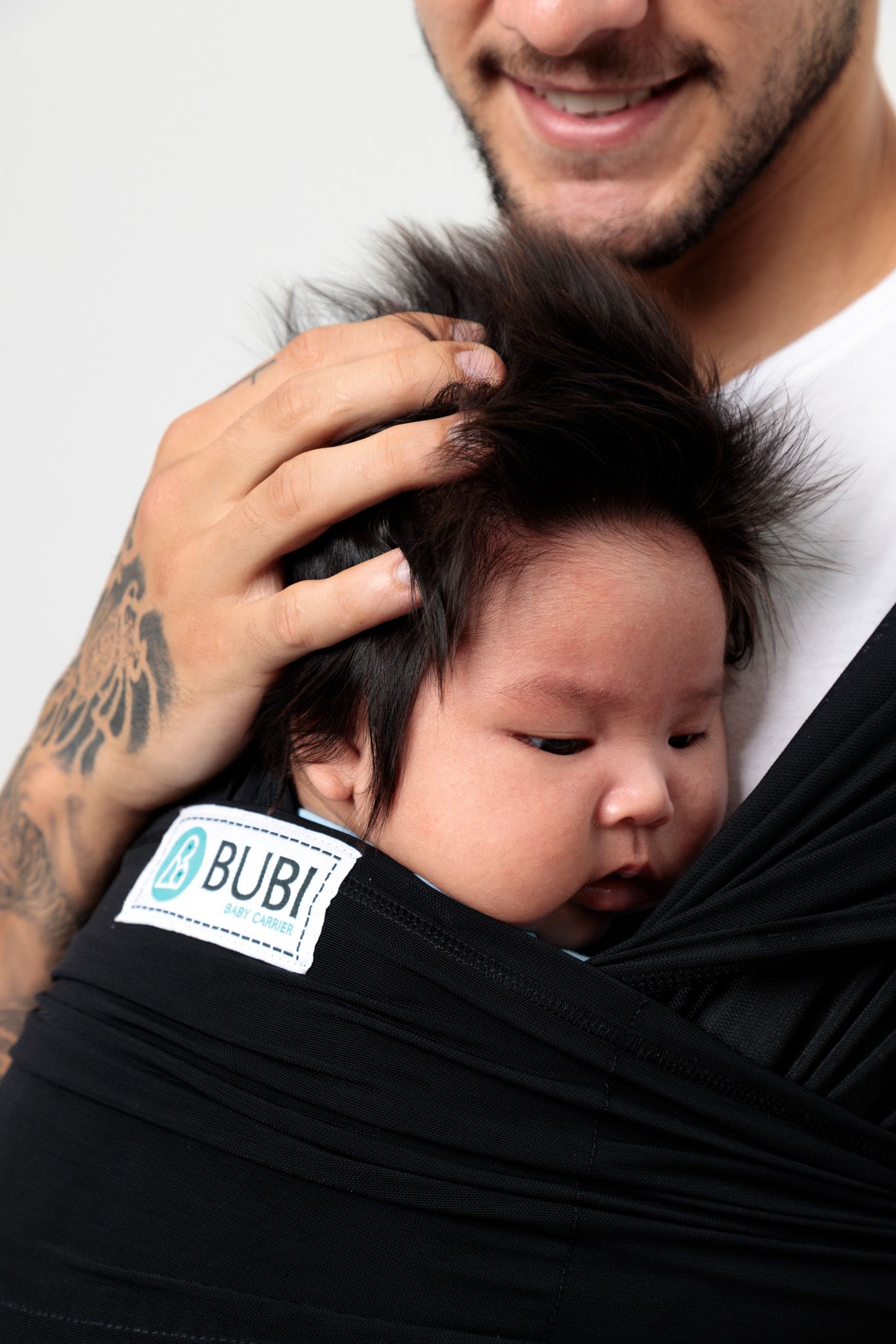 BUBI WRAP - Lưới - Xám đen