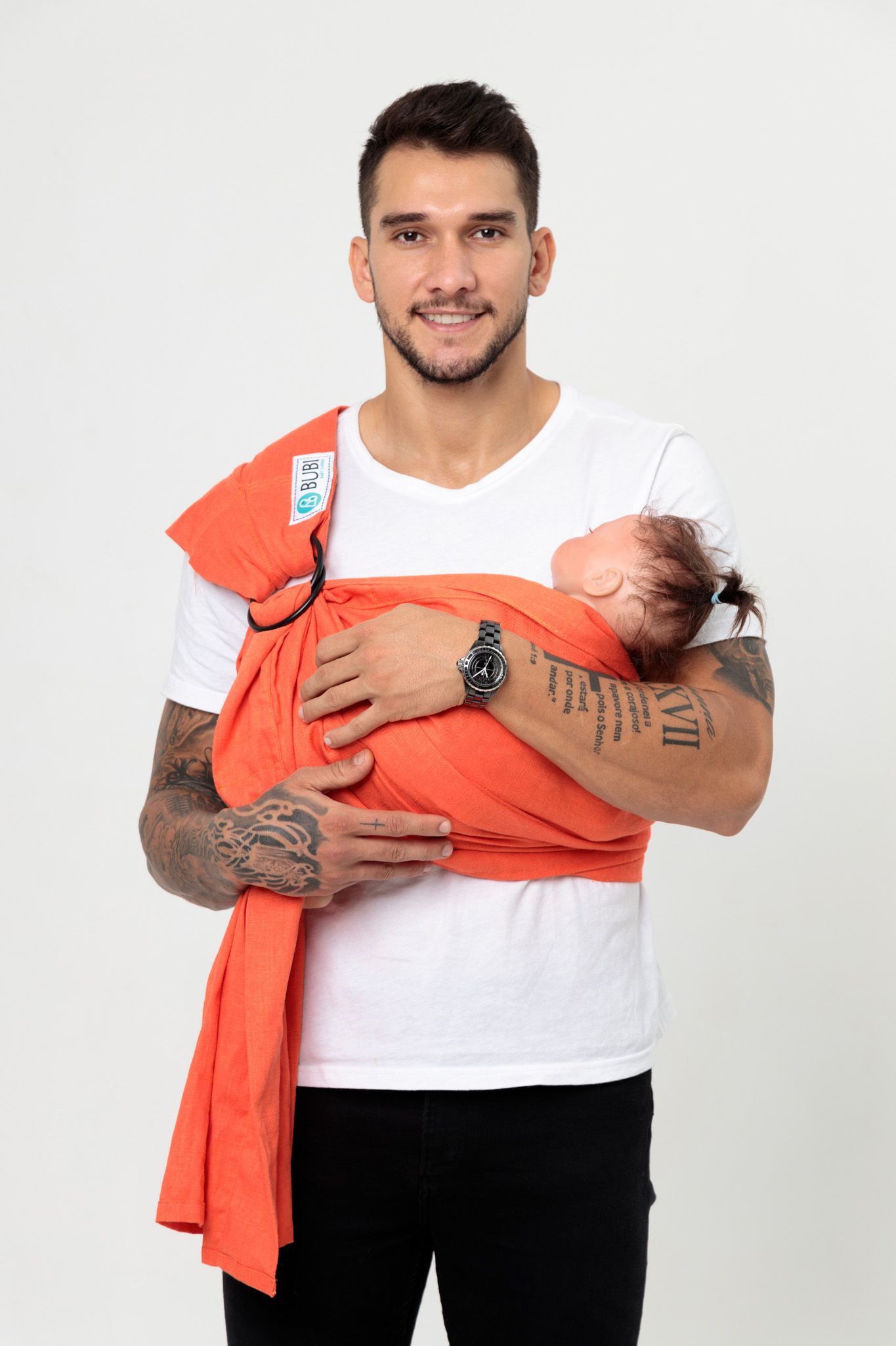 BUBI Ring Sling Gen 1 - Linen cotton - Cam