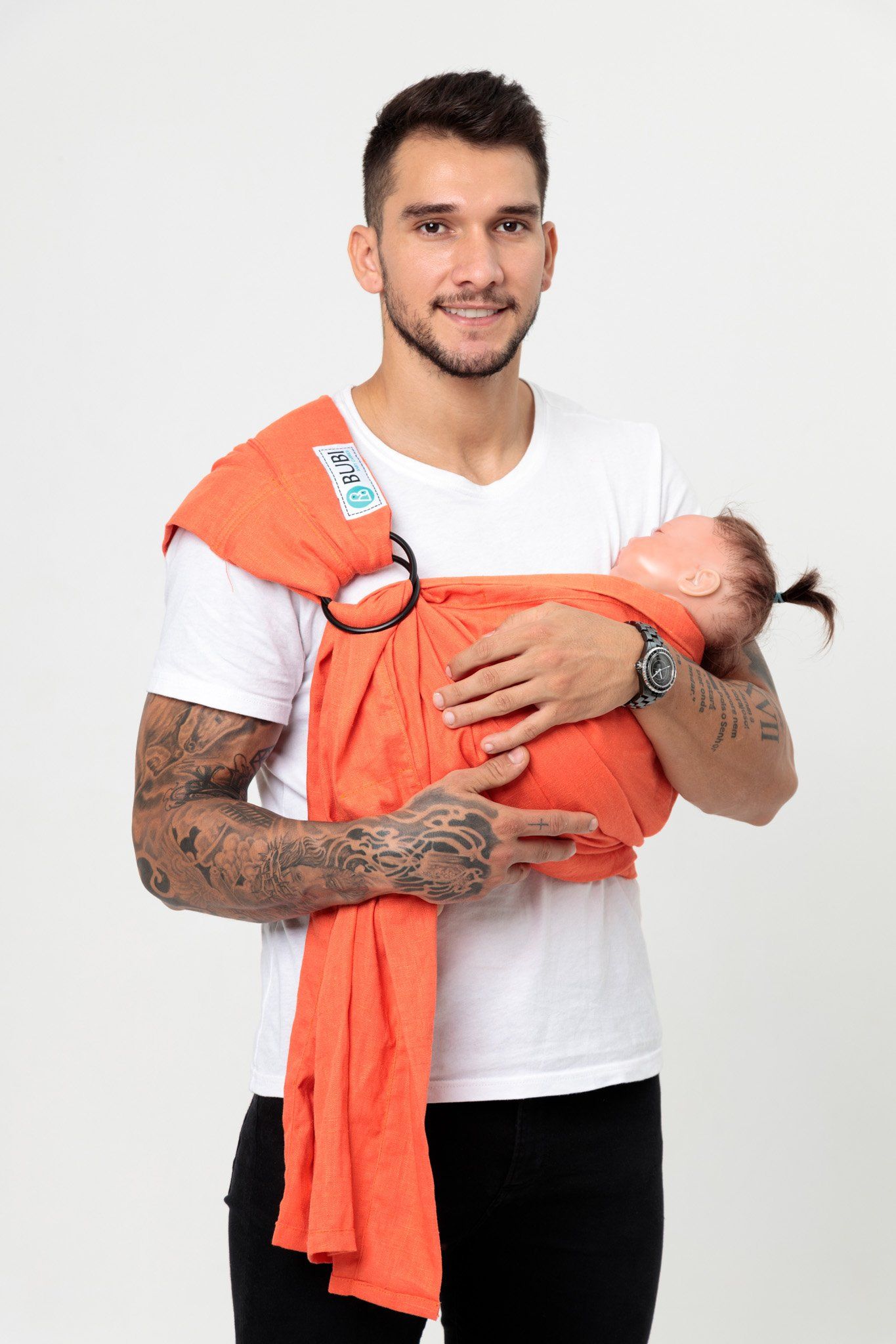 BUBI Ring Sling Gen 1 - Linen cotton - Cam