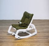  BUBI Bouncer V2 - White Frame w Green Top 