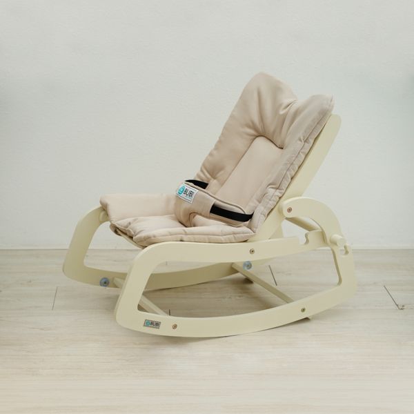  BUBI Bouncer - Cream Frame w Beige Top 