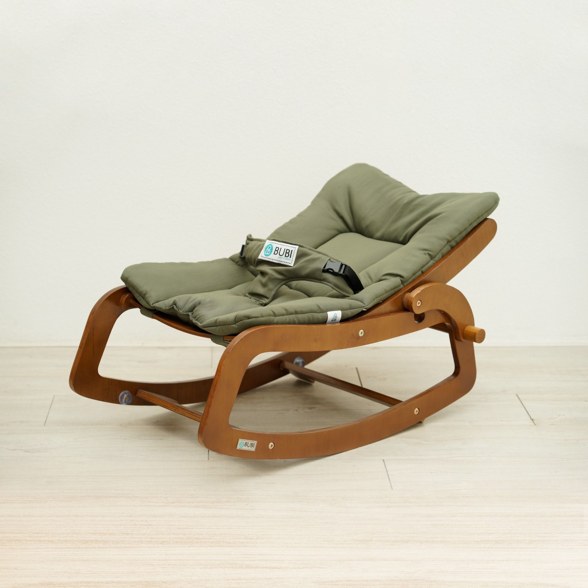 BUBI Bouncer - Dark Frame w Green Top