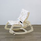  BUBI Bouncer V2 - Cream Frame w Pink Rabbit Top 