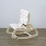  BUBI Bouncer V2 - Cream Frame w Golden Tiger Top 