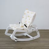  BUBI Bouncer V2 - White Frame w Golden Tiger Top 