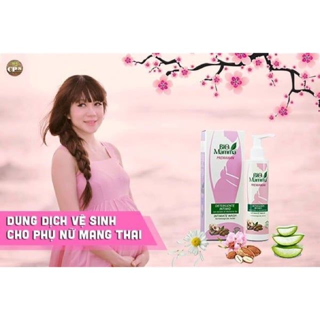 E.M Dung dịch vệ sinh Organic cho phụ nữ mang thai Bio Mamma