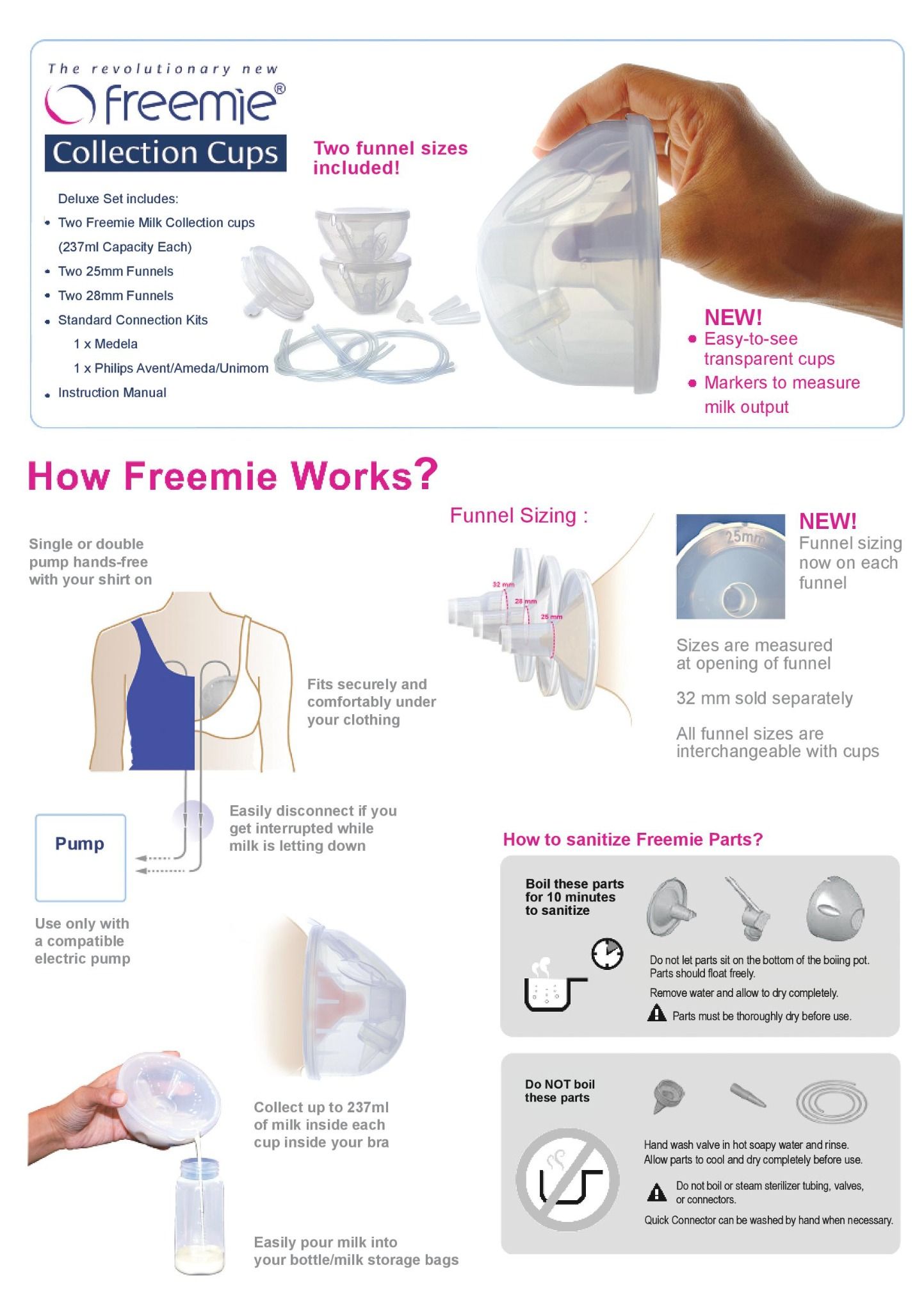 Freemie Cup Close System - Phiên bản 2021
