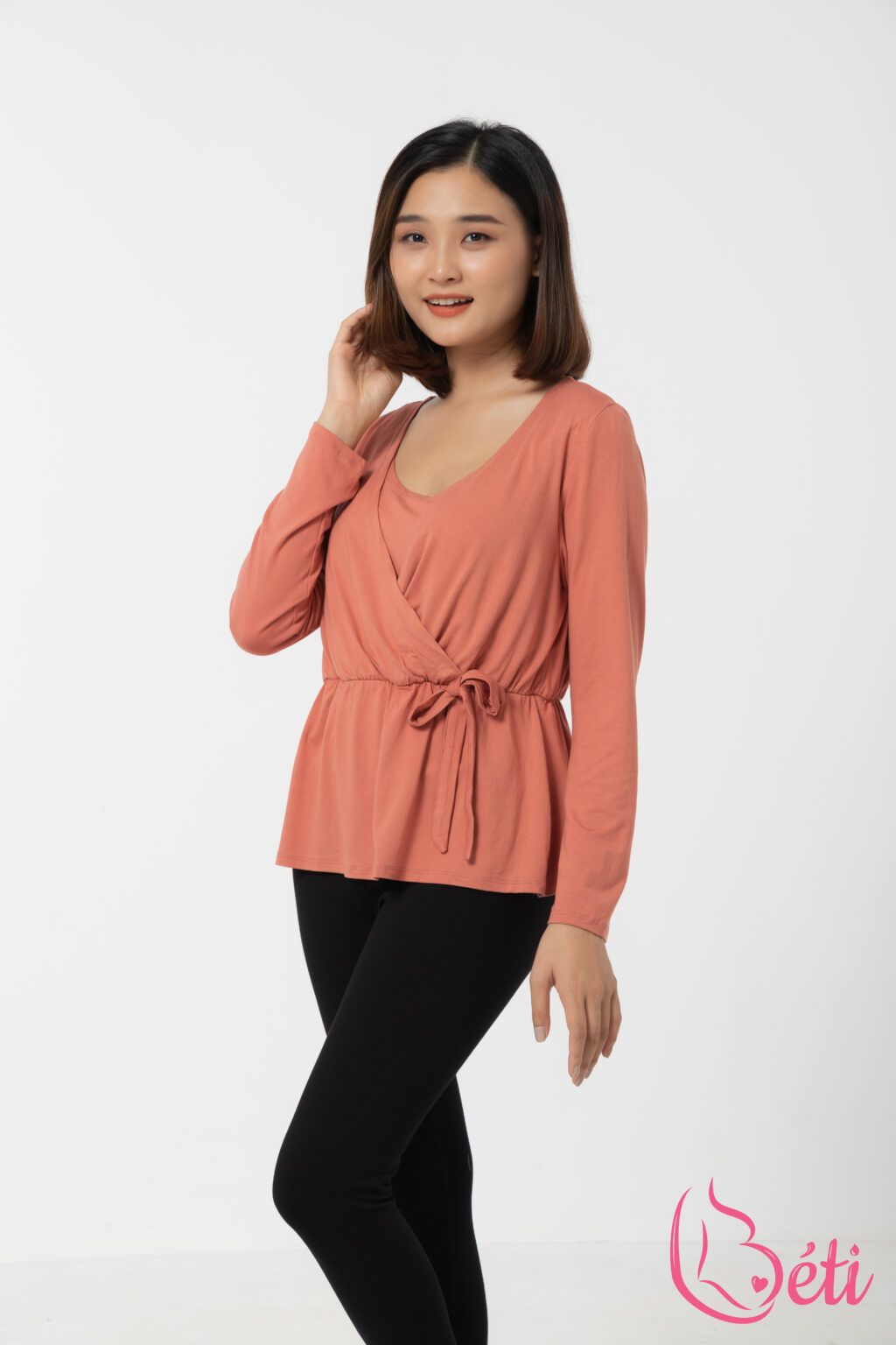 Áo Dài Tay Nơ – ADT02HC
