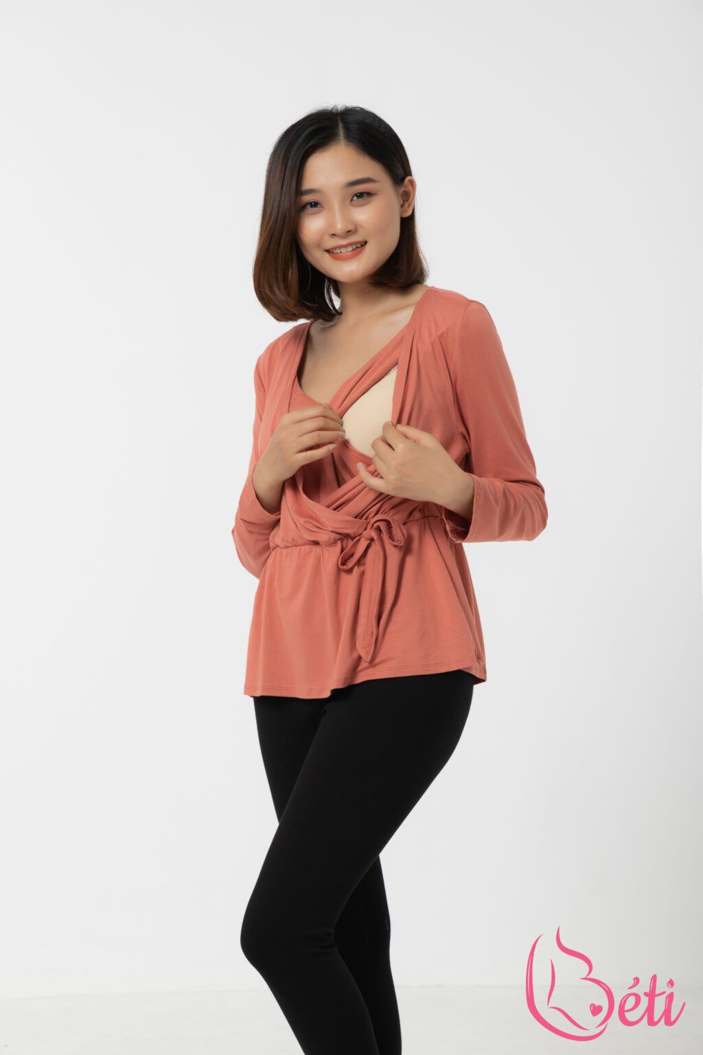 Áo Dài Tay Nơ – ADT02C