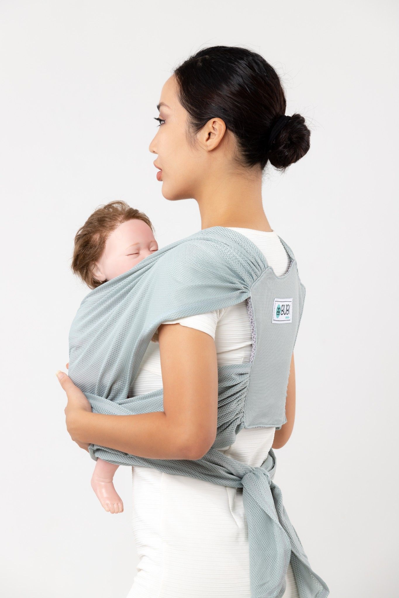  BUBI Sling Gen 2 - Lưới -  Xanh nhạt 