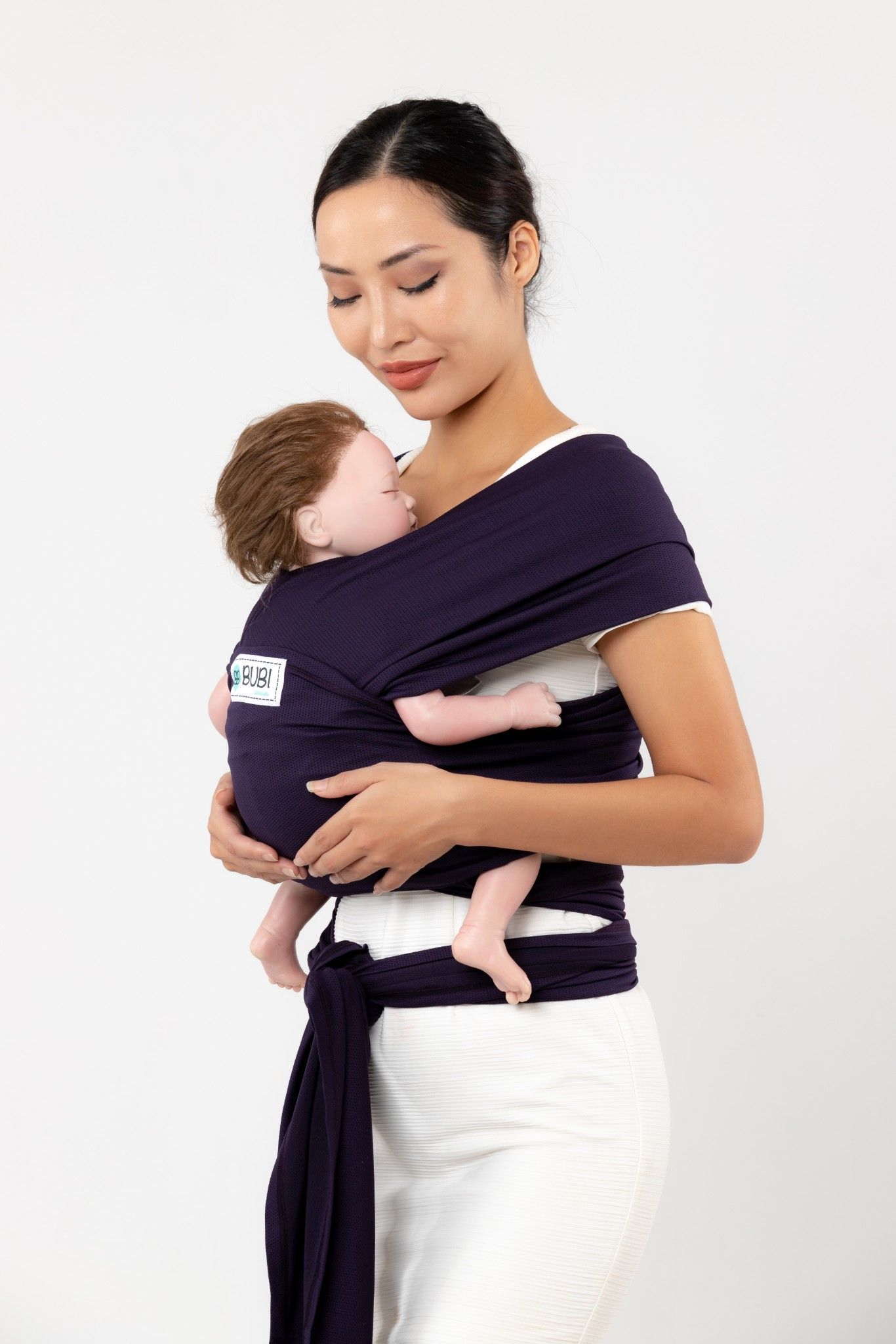  BUBI WRAP - Lưới co dãn - Tím đậm 