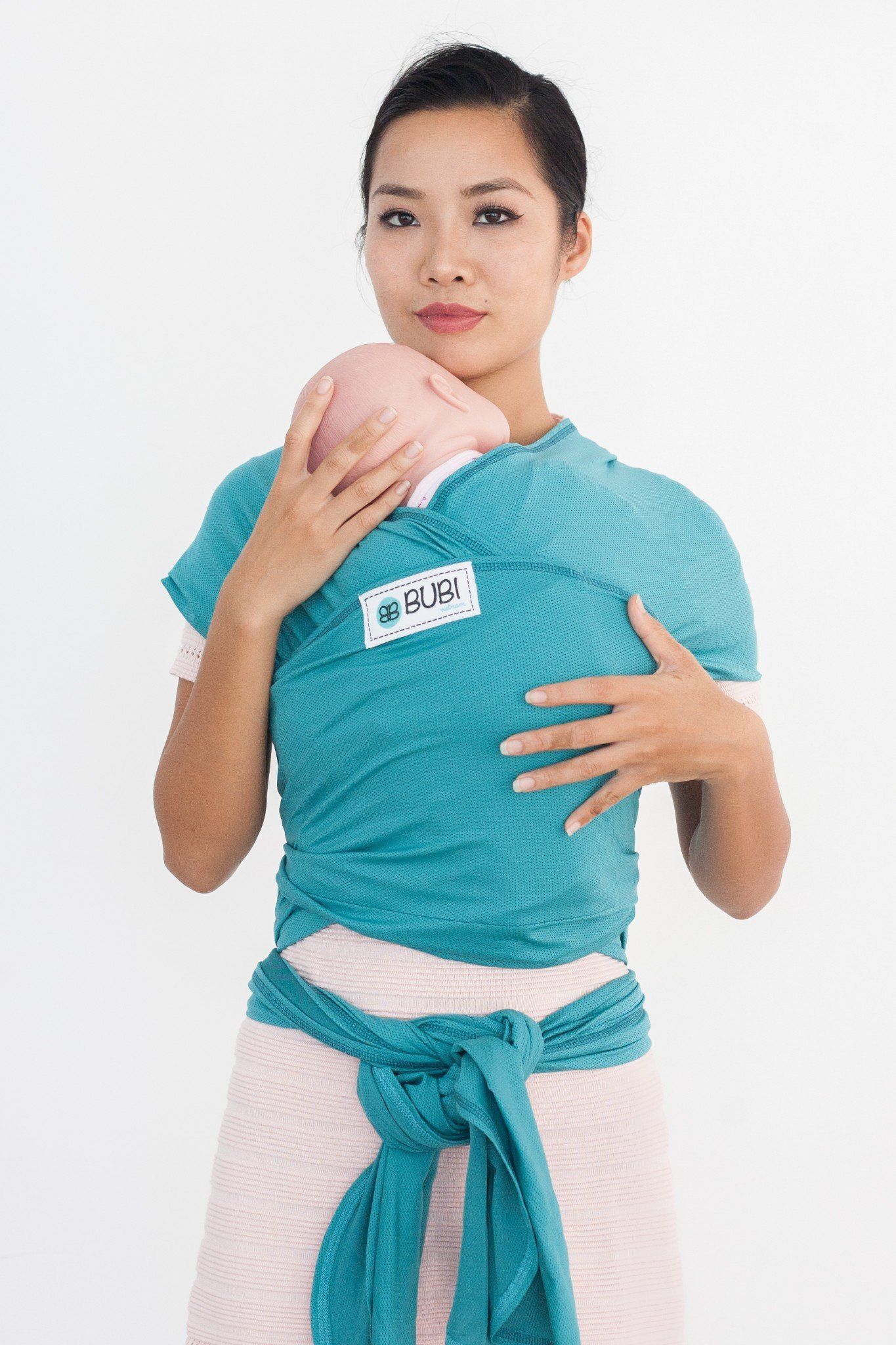  BUBI WRAP - Lưới co dãn -  Xanh Turquoise 