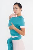  BUBI WRAP - Lưới co dãn -  Xanh Turquoise 