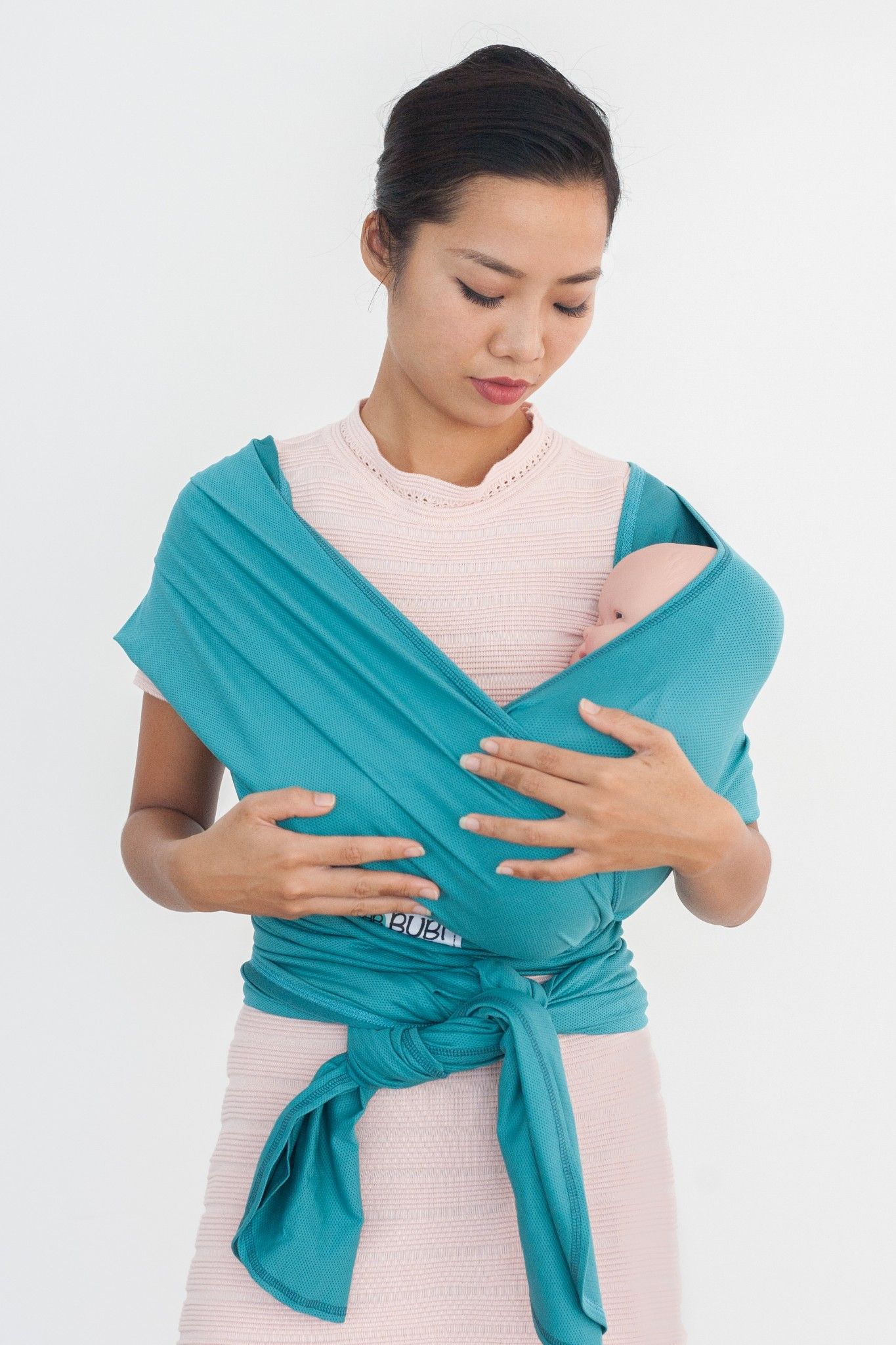  BUBI WRAP - Lưới co dãn -  Xanh Turquoise 