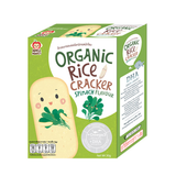  E.M Bánh gạo organic bổ sung Omega 3 & DHA, vị rau bina 