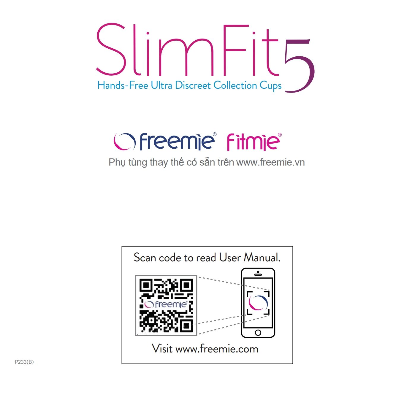 Freemie SlimFit5 - Cup Hút Sữa siêu mỏng