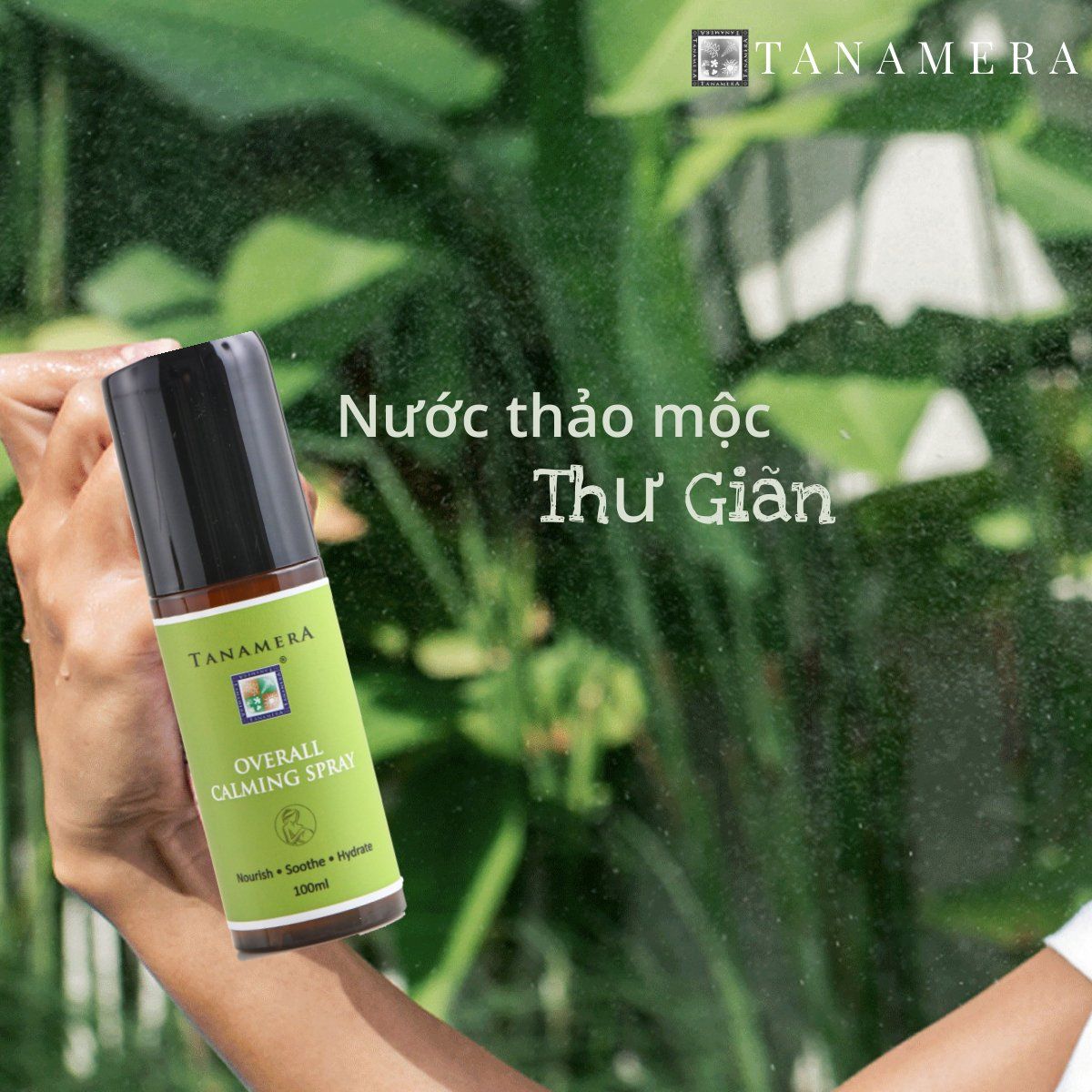 E.M Nước thảo mộc thư giãn Tanamera (Overall Calming Spray)