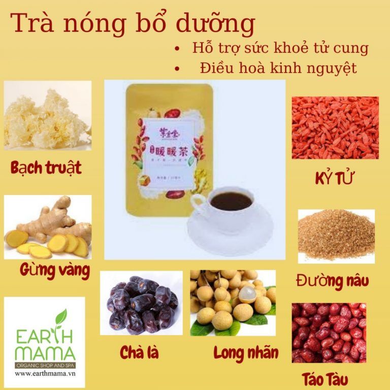 E.M Trà nóng bổ dưỡng Zi Jin Tang