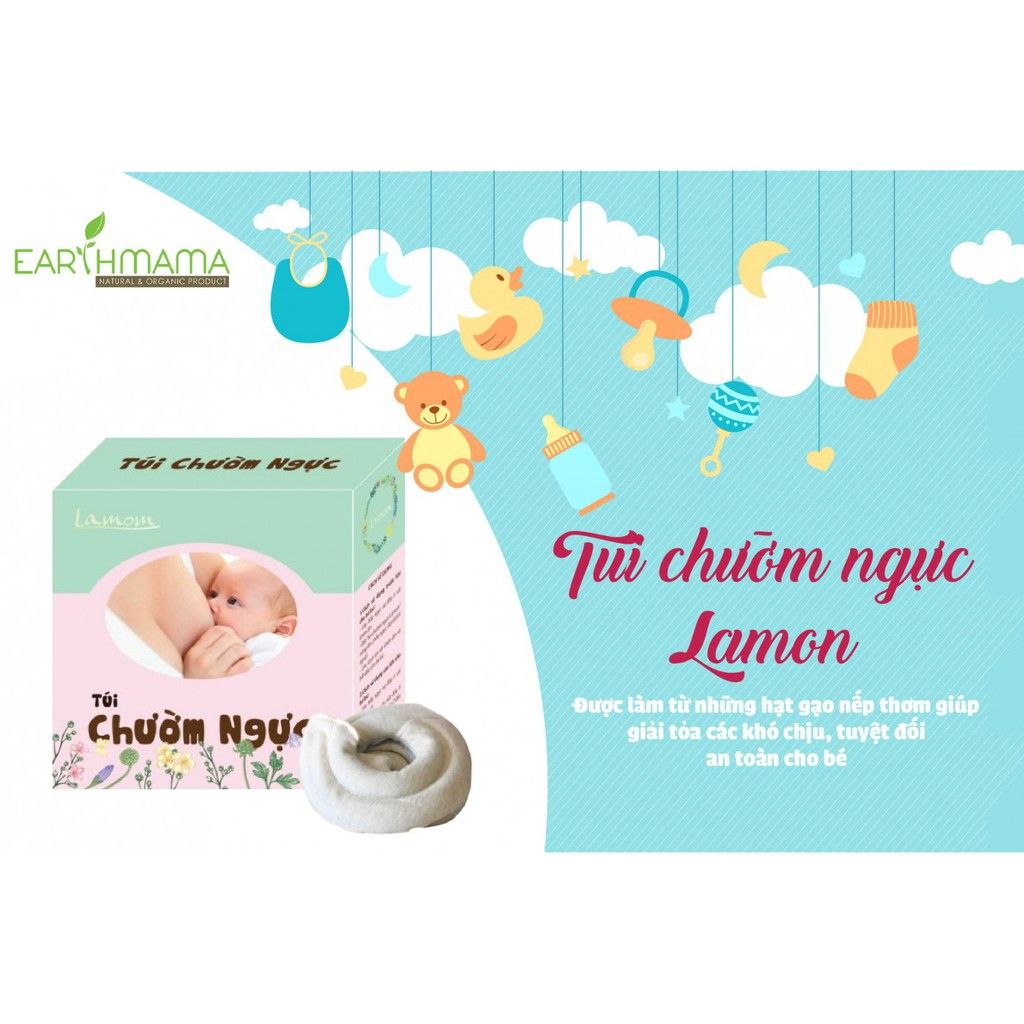 E.M Túi chườm ngực Lamom
