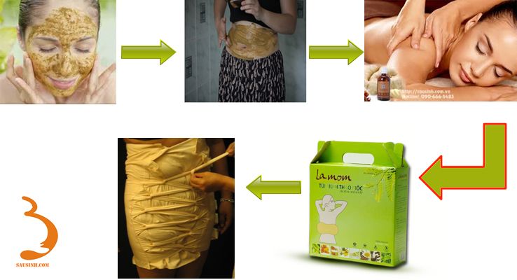 E.M Thảo mộc săn chắc giảm béo bụng sau sinh Tanamera