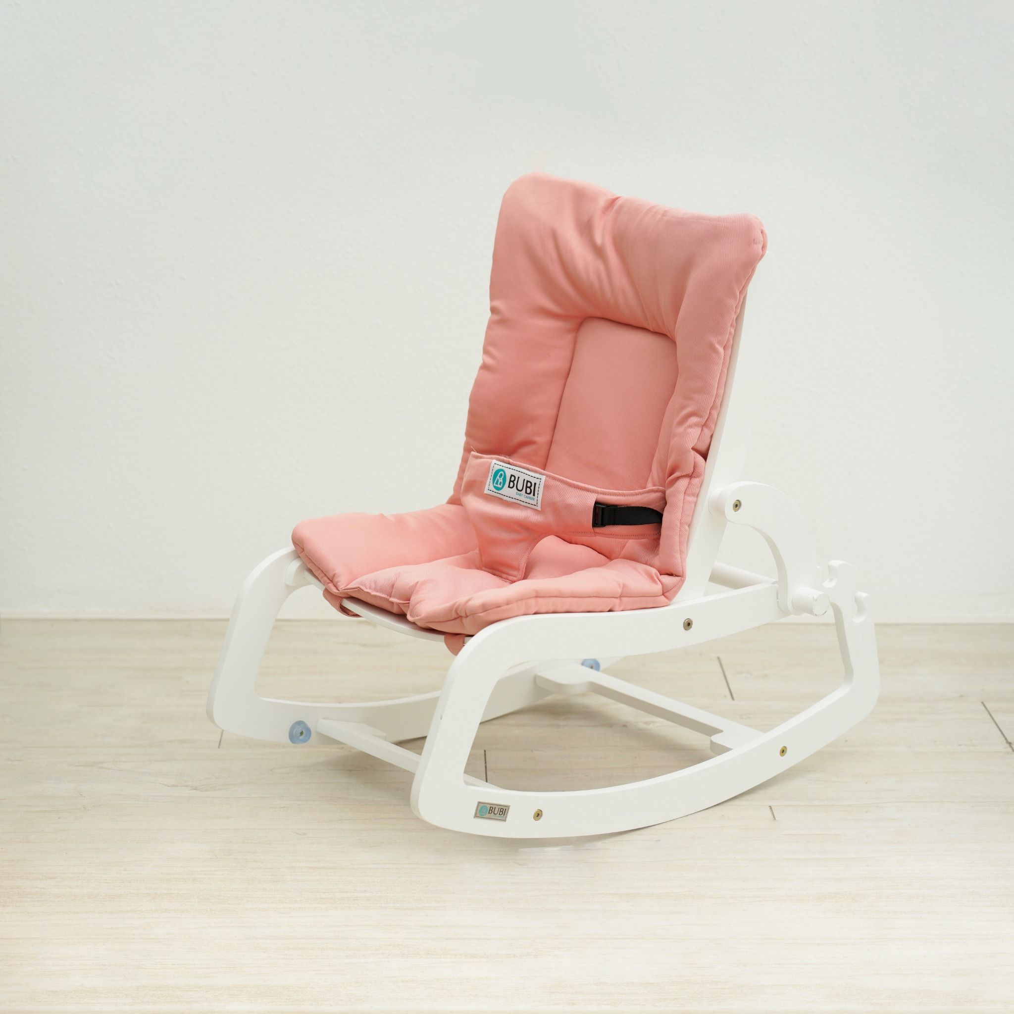 BUBI Bouncer - White Frame w Pink Top