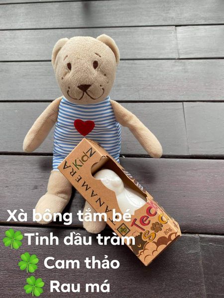  E.M  Xà bông tắm bé thêm ẩm ☘ tinh dầu tràm ☘ Cam thảo ☘ rau má 