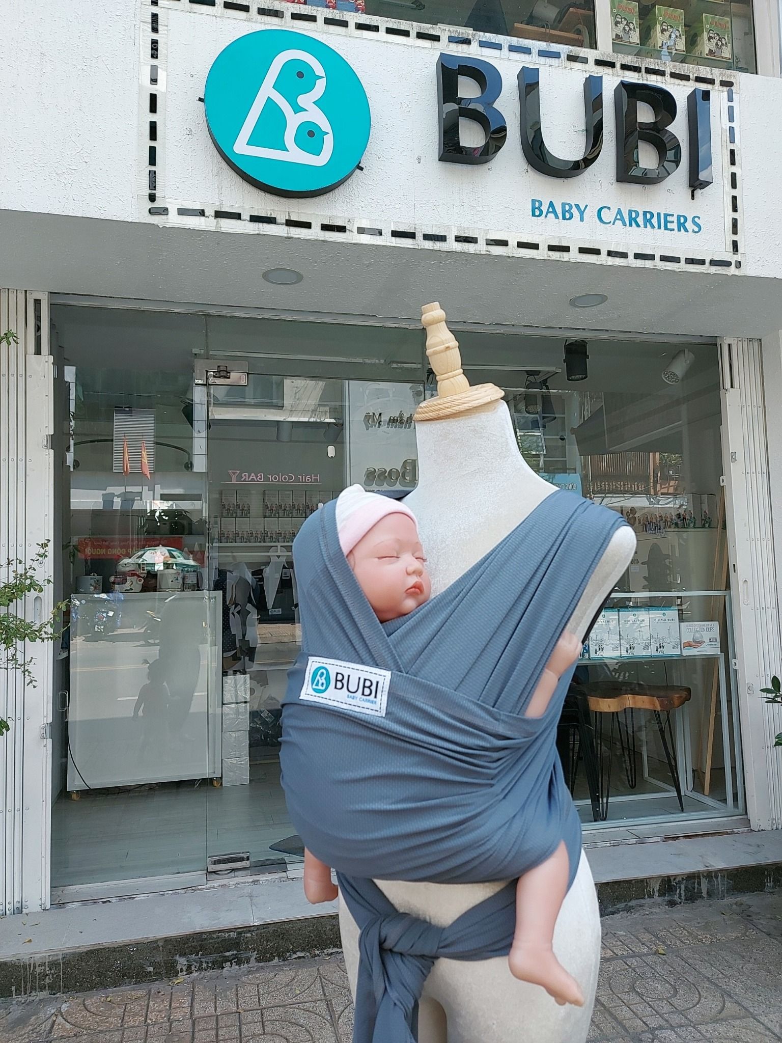  BUBI WRAP - Chống tia UV - Xám chì 