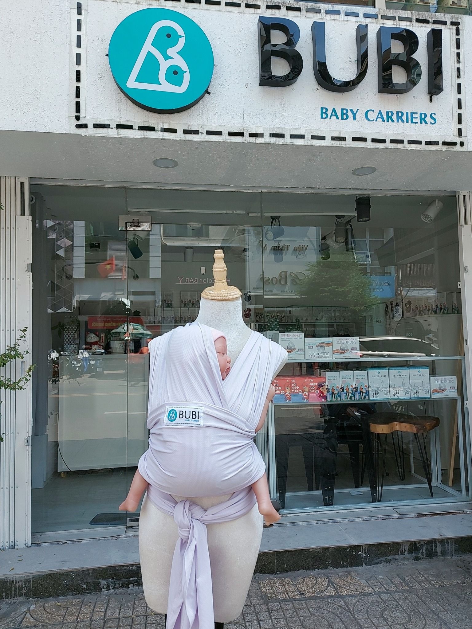 BUBI WRAP - Chống tia UV - Tím nhạt