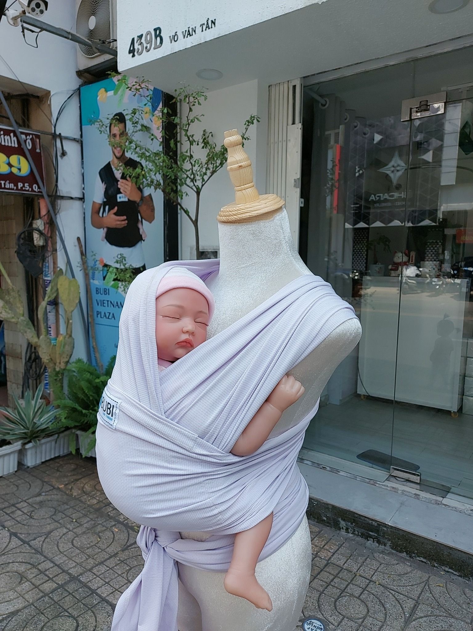 BUBI WRAP - Chống tia UV - Tím nhạt