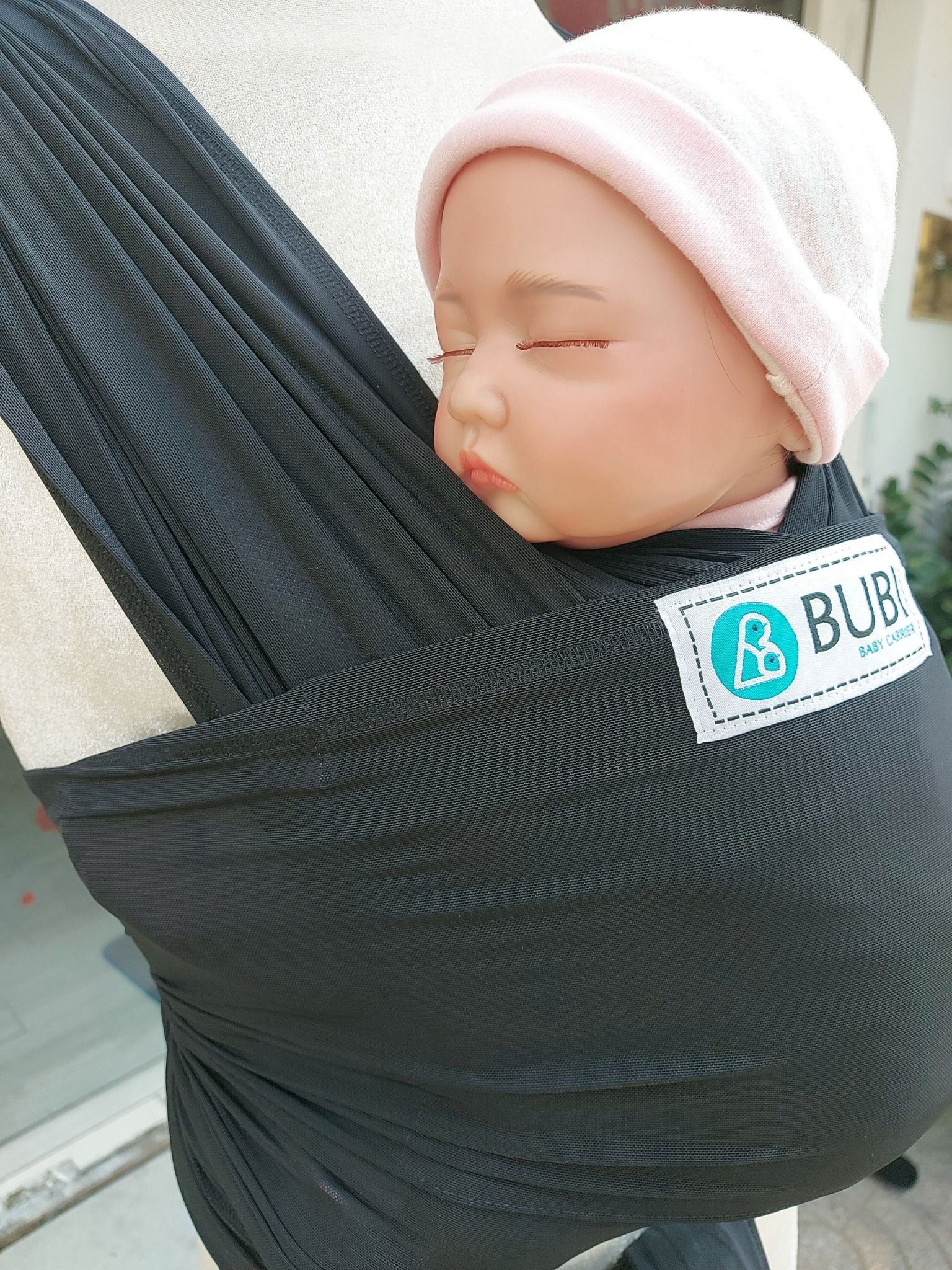  BUBI WRAP - Lưới - Xám đen 