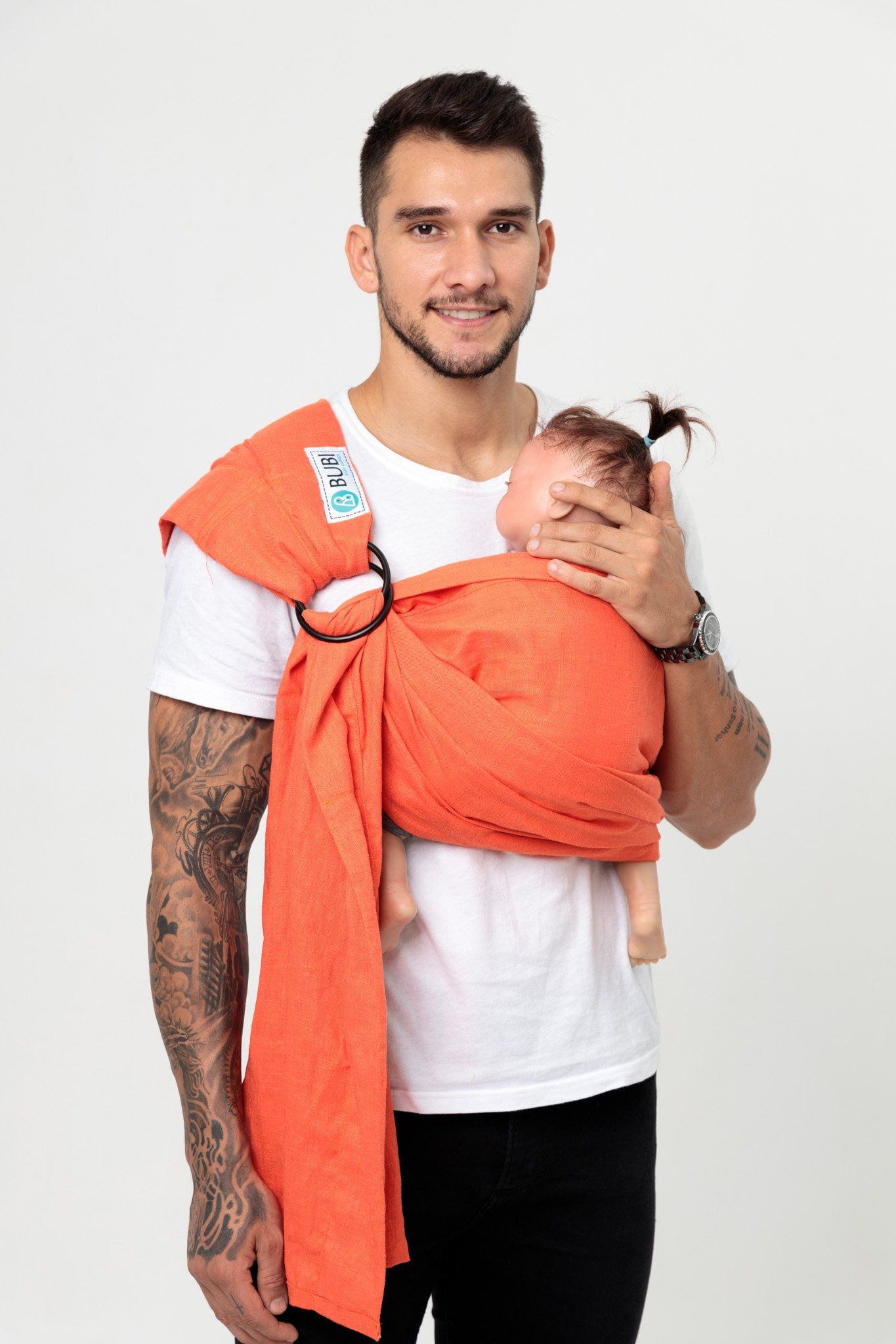 BUBI Ring Sling Gen 1 - Linen cotton - Cam