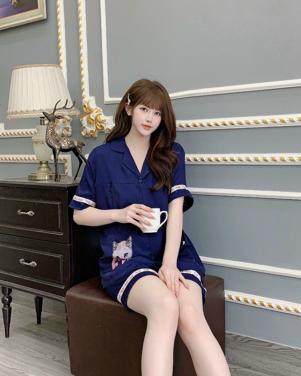 Đầm Bầu thiết kế - Đồ bộ đùi
