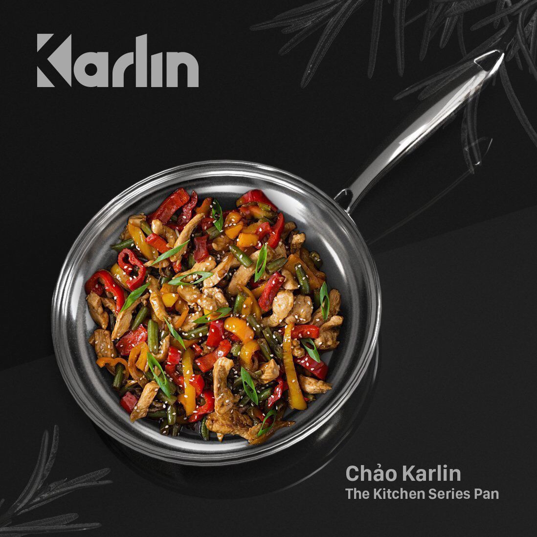  Karlin - Chảo chống dính 5 lớp 