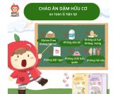  E.M Cháo ăn liền hữu cơ vị táo, khoai lang và rau bina 