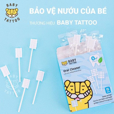 E.M Que rơ lưỡi Baby Tattoo