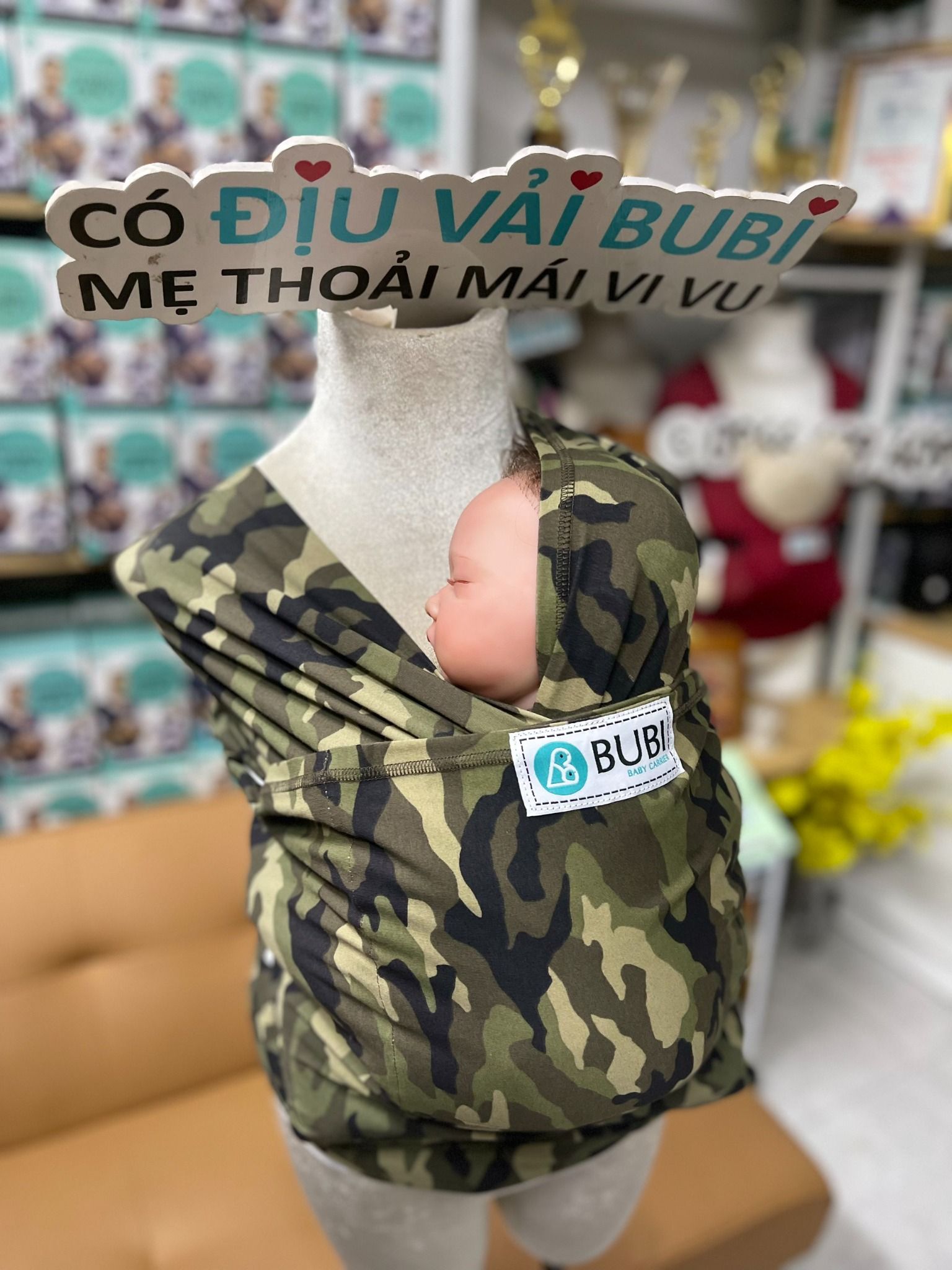 BUBI WRAP - Cotton - Rằn Ri