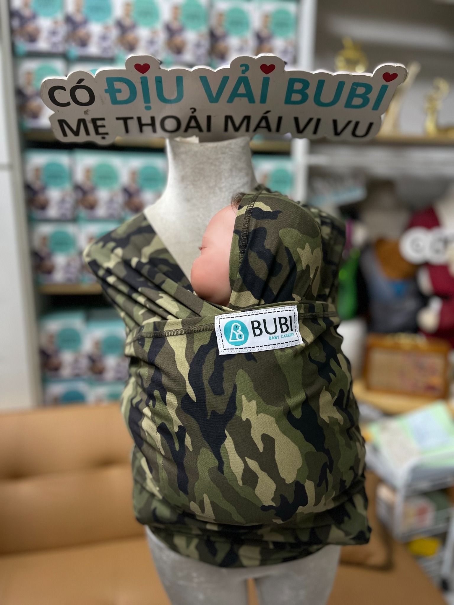 BUBI WRAP - Cotton - Rằn Ri