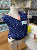  BUBI WRAP - Cotton - Xanh họa tiết 