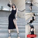  Đầm Ba Lỗ Xẻ Đùi - YD071270 