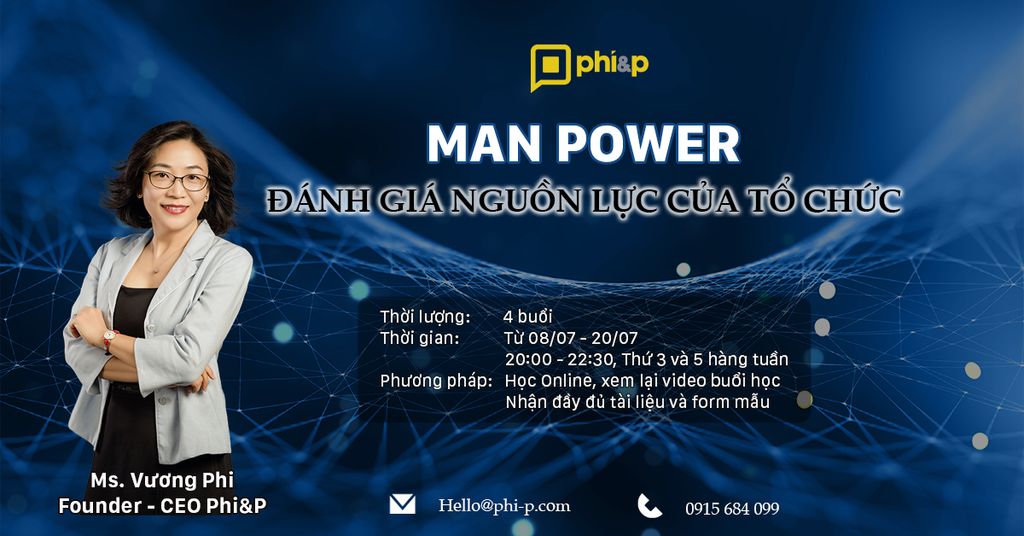 MAN POWER – ĐÁNH GIÁ NGUỒN LỰC CỦA TỔ CHỨC