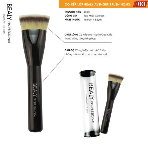  CỌ TRANG ĐIỂM BEALY AVENGER BRUSH NO.03 