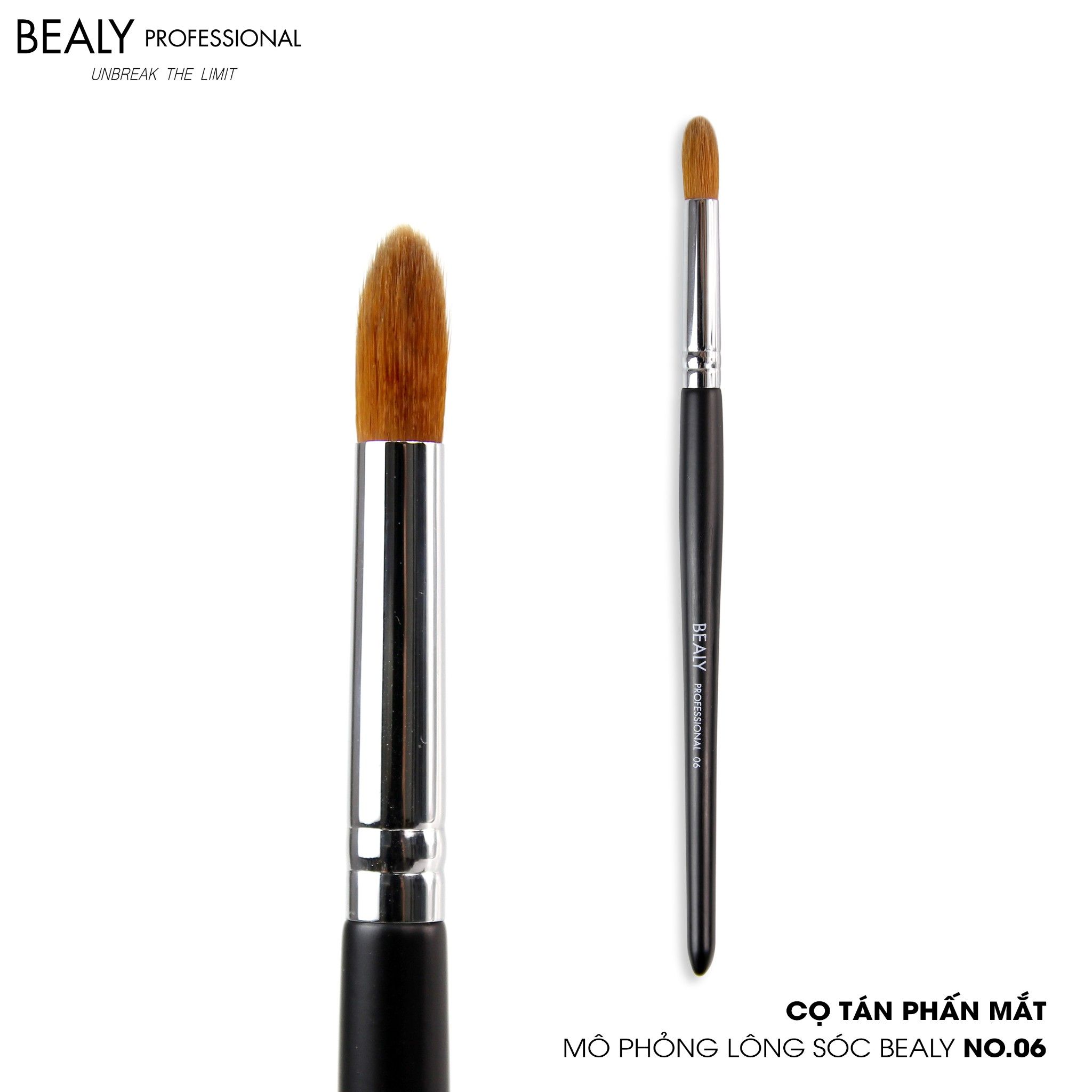 Cọ Tán Phấn Mắt Mô Phỏng Lông Sóc Bealy No.06