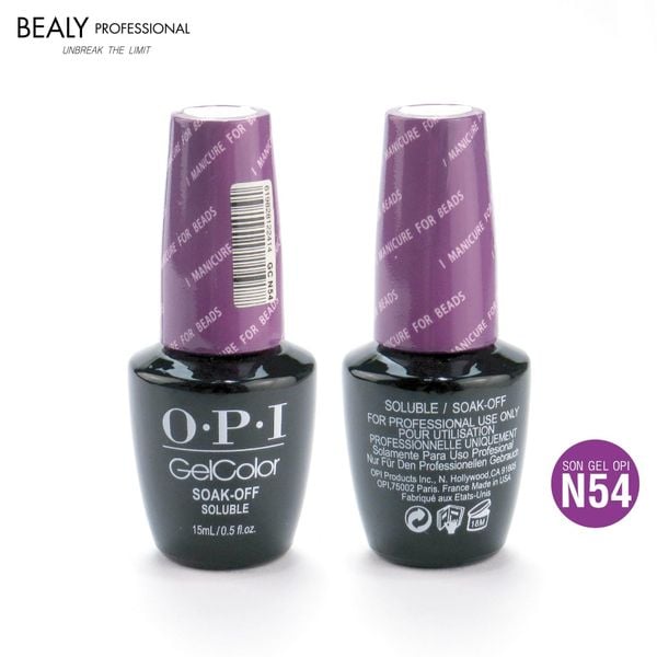 SƠN GEL OPI N54
